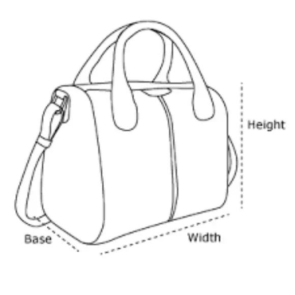 NWOT Blue No Brand Fashion Purse - Picture 9 of 9